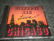 WISHBONE ASH Live In Chicago 2ND. PRESS 1995 kult HARD / PROG CBH Records