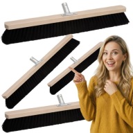 MIOTŁA ZMIATACZ OGRODOWA DO ULICY SZCZOTKA UNIWERSALNA DREWNIANA ZMIATANIE