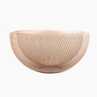 Metalowa miska koszyk na owoce nowoczesny jak Home&You IKEA 30 cm