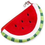 Pluszowa Portmonetka Arbuz Zasuwana Portfelik dla Dzieci na Monety Drobne