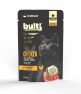 BULTI 100g dla kota saszetka kurczak z kokosem i jagodami goji