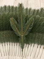 Świąteczne Gałązki Świerkowe .Dekoracje na Stroik Wieniec Girlanda 25 szt