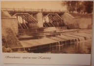 Starachowice - upust na rzece Kamiennej - REPRINT, REPRODUKCJA