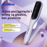 Prostownica w Formie Szczotki z Technologią Jonów Ujemnych