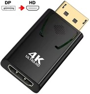 Adapter DisplayPort do HDMI 4K – Konwerter DP do HDMI, wysoka jakość obrazu