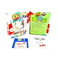 KICK OFF 2 II MAŁY BIG BOX 1990 ATARI ST + AUTOGRAF DINO DINI