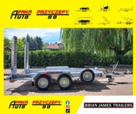 PRZYCZEPA BRIAN JAMES TRAILERS DO MINIKOPARKI 3,20X1,60 cm, DMC 3500 KG