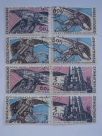 Czechosłowacja - Kosmos -Mi. 1529-32+2 pary kasow.