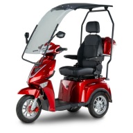 INWALIDZKI SKUTER ELEKTRYCZNY pojazd z dachem BILI BIKE SHINO G4 GEL 1000W