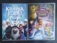 Kraina Lodu + Księżniczka i Żaba - bajki DVD PL