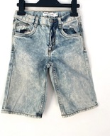 LINDEX ---JEANSOWE SPODENKI-- SZORTY-- 6-7 L--122