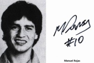 Autograf Manuel Rojas, Chile, Mistrzostwa Świata 1982