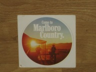 MARLBORO COUNTRY oryginalna naklejka z PRL