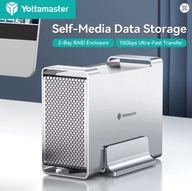 Stacja dokująca USB-C Yottamaster 2.5" 3.5" 2 Bay