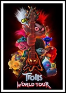 A2 PLAKAT OBRAZ, FILM ANIMOWANY BAJKA TROLLE 2, TROLLS WORLD TOUR (2020)