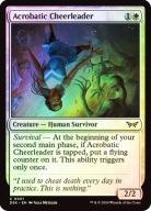Karta Magic: The Gathering Acrobatic Cheerleader DSK *Foil*