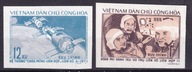 1972 Wietnam kosmos Mi 717-18B (*) cięte