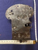 barokowy zamek do starej skrzyni, drzwi lub mebla ładny stan brak klucza /2