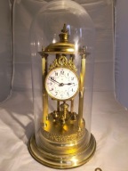 Zegar roczny Gustav Becker typu Louvre - bdb stan