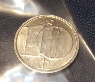Moneta 10 halerzy Czechoslowacja 1988