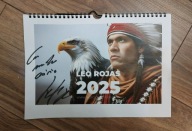 Leo Rojas kalendarz 2025 autograf