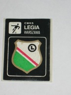 CWKS LEGIA WARSZAWA naklejka z PRL lata 70-te