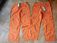 2 pary spodnie bojówki szerokie nogawki 170 rozmiar S