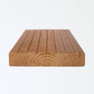 Deska tarasowa tarasy termo thermo sosna ryflowana 26x140mm kl. A/B