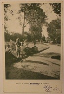 RYBNA. Park w Rybnej k / ALWERNIA, KRAKÓW, STARA PIECZĄTKA - RYBNA