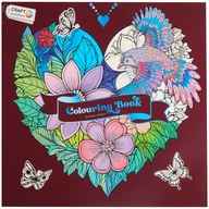 Duża KOLOROWANKA dla Dorosłych Antystresowa MANDALA 40 Grubych Kartek