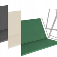 SIEDZISKO DO HUŚTAWKI OGRODOWEJ GRAFIT SZARY ZIELEŃ 93X120 CM