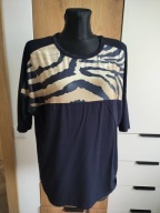 Bluzka damska 44 oversize nowoczesny styl strecz okazja 2XL