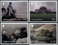 Wyspa Świętej Heleny 2021 Znaczki 1288-91 ** cesarz Napoleon Bonaparte