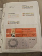 Olimpiada Moskwa 1980 LA finały oszczep M, 800m K, 10000 M, płotki M