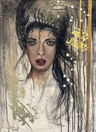 Obraz akrylowy ,,Kobieta''