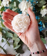 Świeczka sojowa Piwonia naturalne świeczki sojowe prezent dla Babci Dziadka