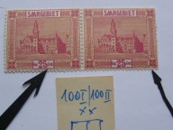 Plebiscyt Saary - błędy - zn. służbowe - Mi. 14 ** para