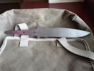 NÓŻ-duży blank- stal D2!!gruby 5mm!!