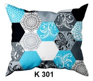 Poszewka z kory 40x40 jasiek z bawełny gofrowanej K 301 plastry miodu turku