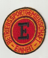 NRD zakladowa organizacja sportowa Einheit naszywka haft 7.5x7 cm