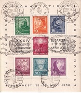 Węgry 1938 bl.3 kasowany cena 65,90 zł kat.50€ (2)