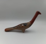 Długi ptak - Tonala - Meksyk - duża figurka 32cm - kolekcjonerska - vintage