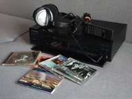 Odtwarzacz płyt kompaktowych CD Pionner PD - 204 + Pilot SŁUCHAWKI Philips