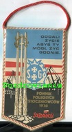 Solidarność- Proporczyk- Pamięci Poległych Stoczniowców 1970r- Gdańsk