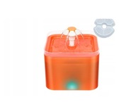 FONTANNA POIDEŁKO miska z kwiatkiem 2 l podśw. LED