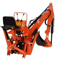 Koparka z własną pompą hydrauliczną do traktora Geograss łyżka 30 cm BHM175