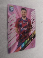 Karta panini autograf Raków Fifa 365 Limited Edition Bartosz Nowak 2024