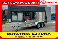 Przyczepka pod minikoparkę do walca na budowę przyczepa ciężarowa laweta