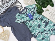 Lupilu - 2 pack nowych rampersów , moro r 62