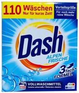 DASH Alpen Frische potrójna formuła bieli 110 prań 3,12 kg z NIEMIEC
